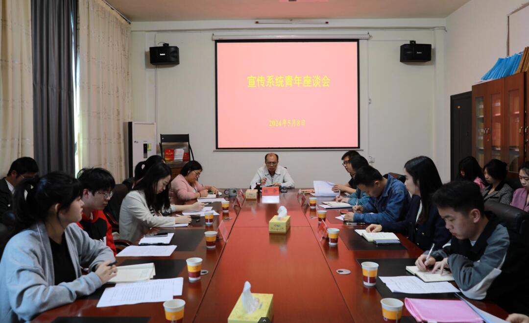 桂东县宣传系统召开青年干部座谈会