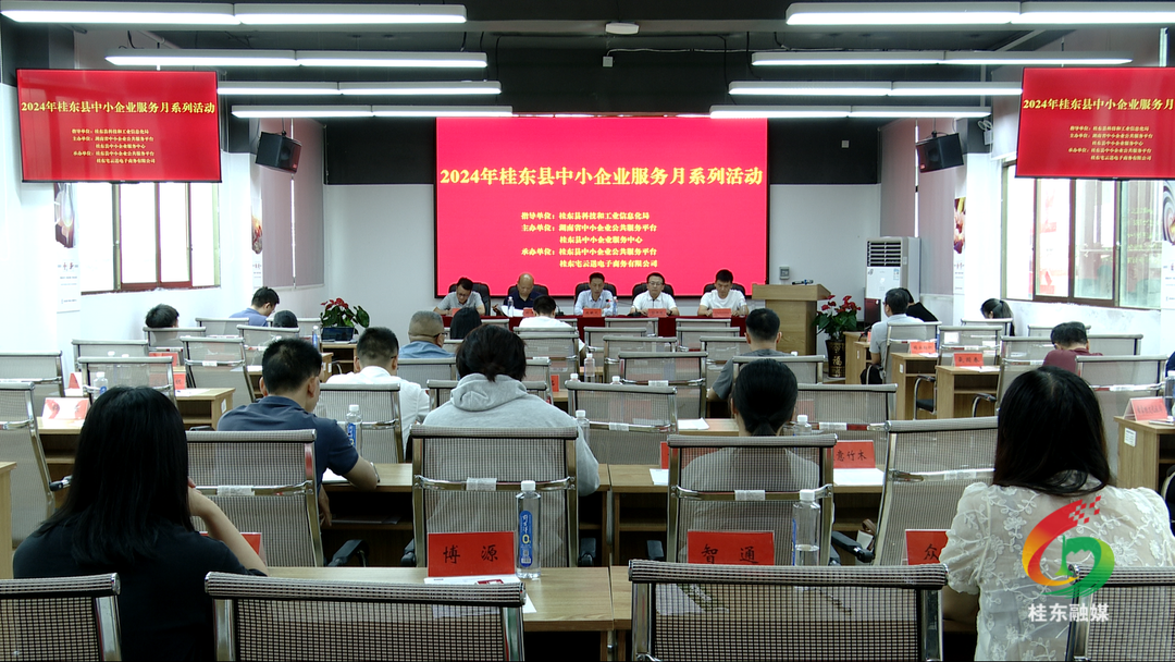 桂东开展中小企业服务月系列活动