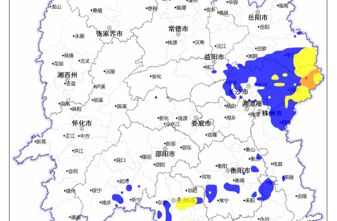 山洪灾害预警来了！长沙、株洲、永州、岳阳、衡阳、湘潭、邵阳、郴州、娄底等地请注意
