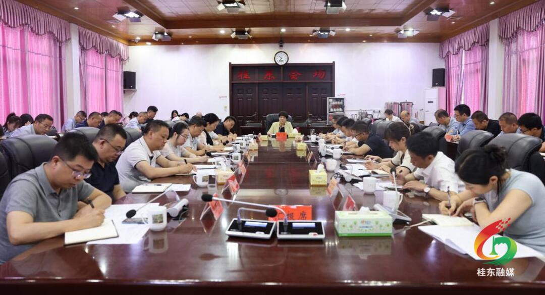 全县二季度经济形势分析暨实施“八大行动”工作视频会议召开