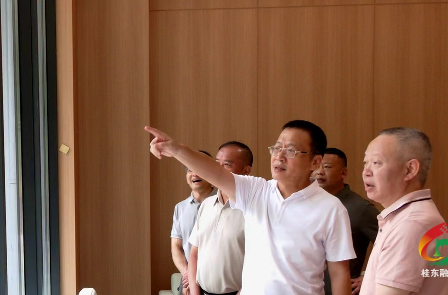 伍志平调度金杉漫谷项目建设工作