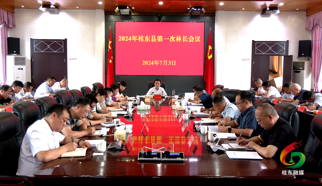 伍志平主持召开2024年全县第一次林长会议