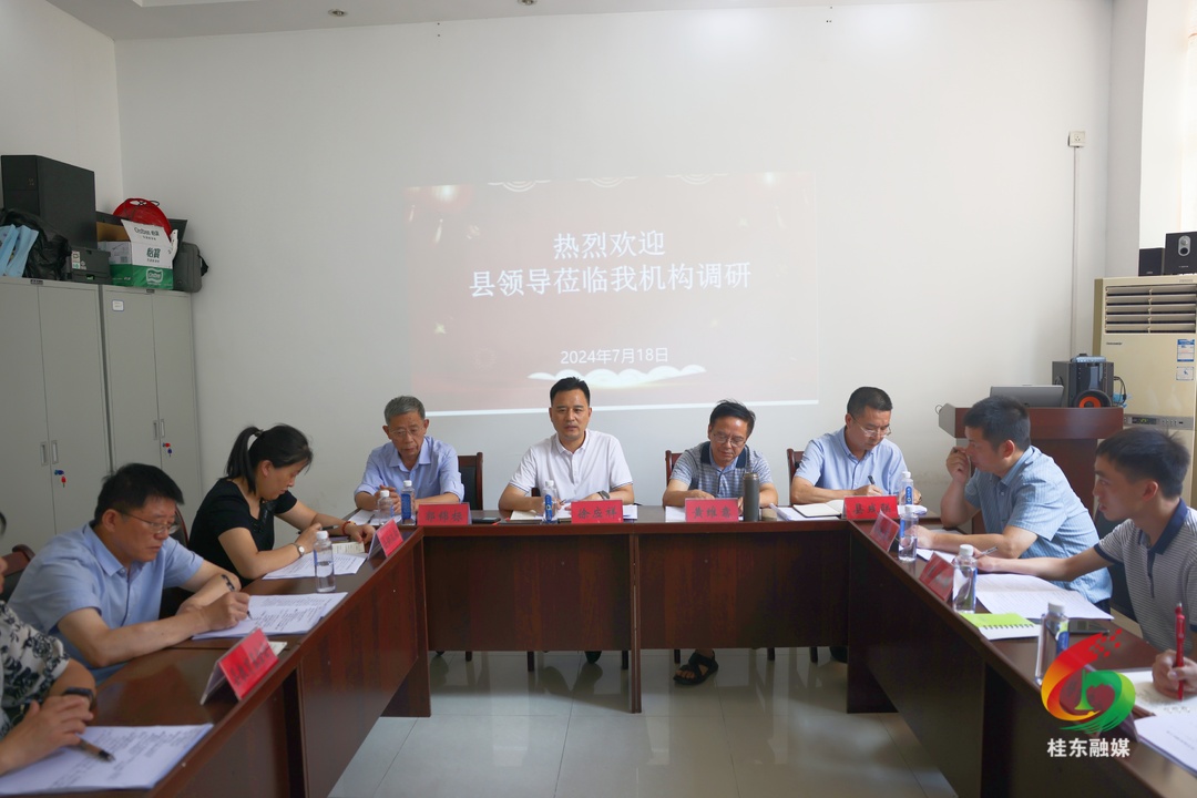 桂东县领导调研残疾人康复与托养工作