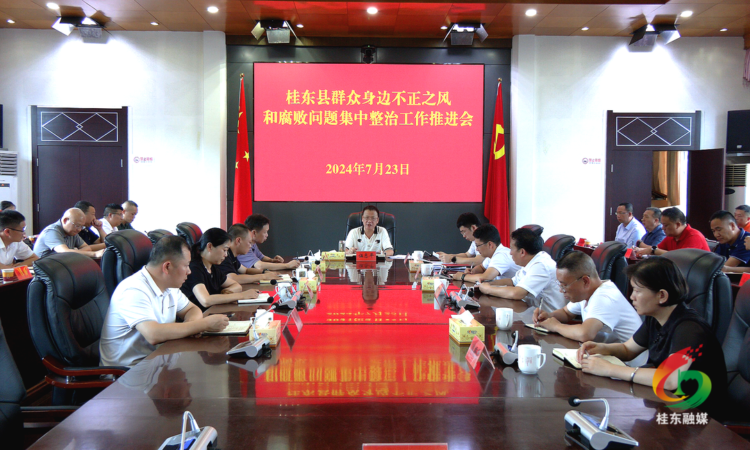 桂东县群众身边不正之风和腐败问题集中整治工作推进会召开