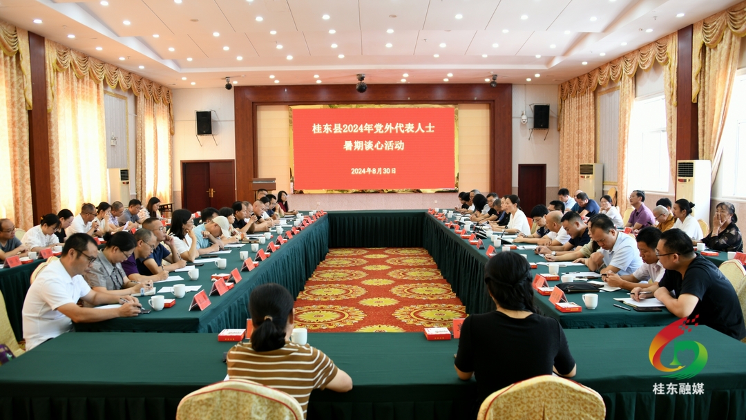 桂东开展2024年党外人士暑期谈心活动