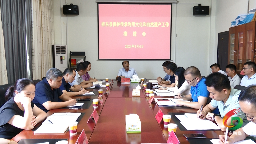 桂东部署推进保护传承利用文化和自然遗产工作