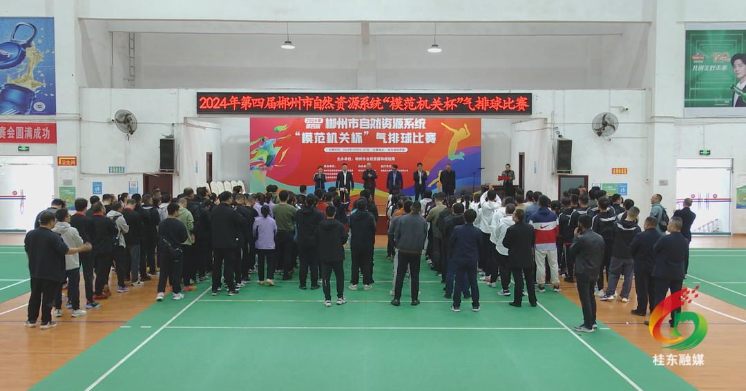 2024年市自然资源系统气排球比赛在桂东圆满举办