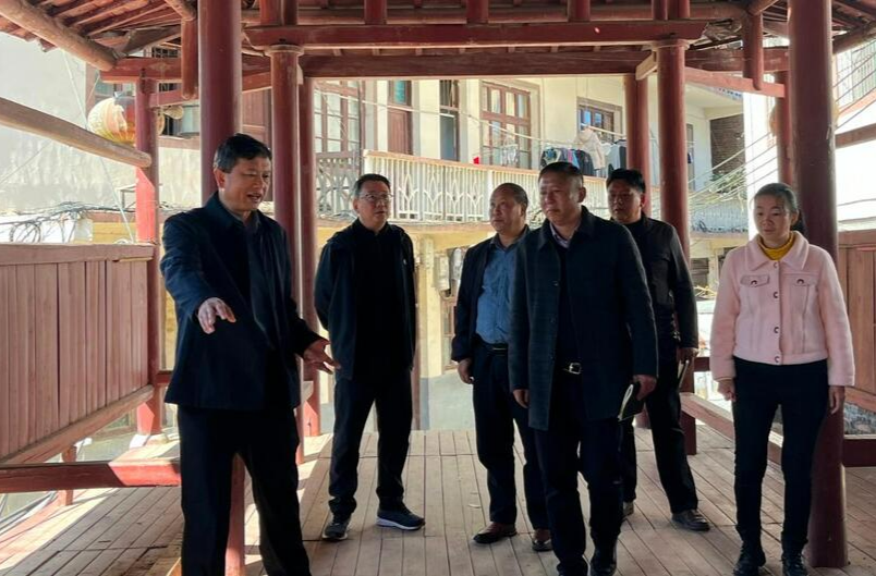 县领导到四都镇开展“两带头”代表主题实践活动