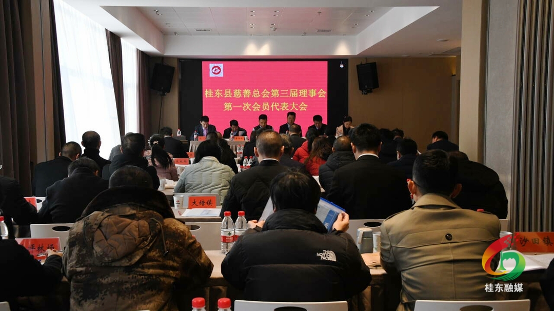 县慈善总会第三届理事会第一次会员代表大会召开