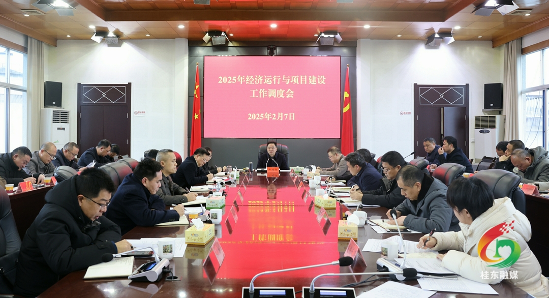 桂东调度2025年经济运行与项目建设工作