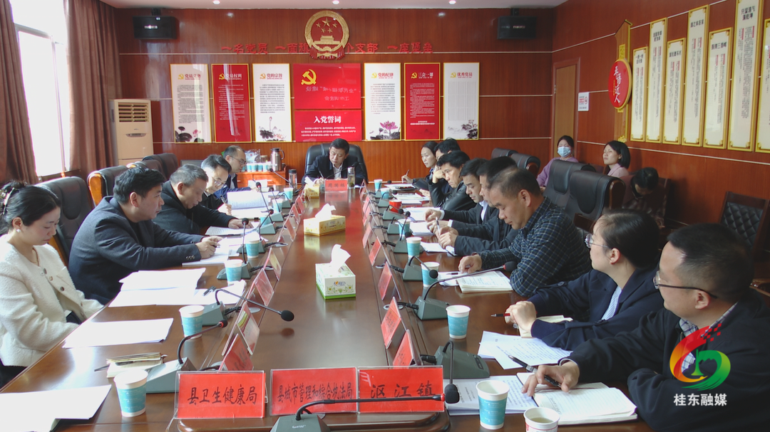 桂东调度“全民幸福小城”建设工作
