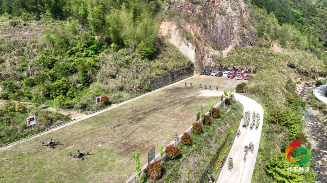 桂东举行2025年森林防灭火军地联合演练