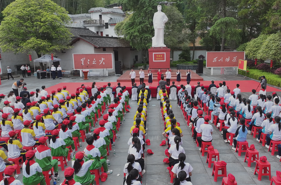 桂东举行五四青年节主题活动 蔡富强讲话