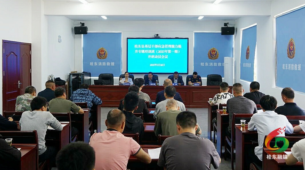 桂东举办2025年第一期基层干部应急管理能力提升专题培训班