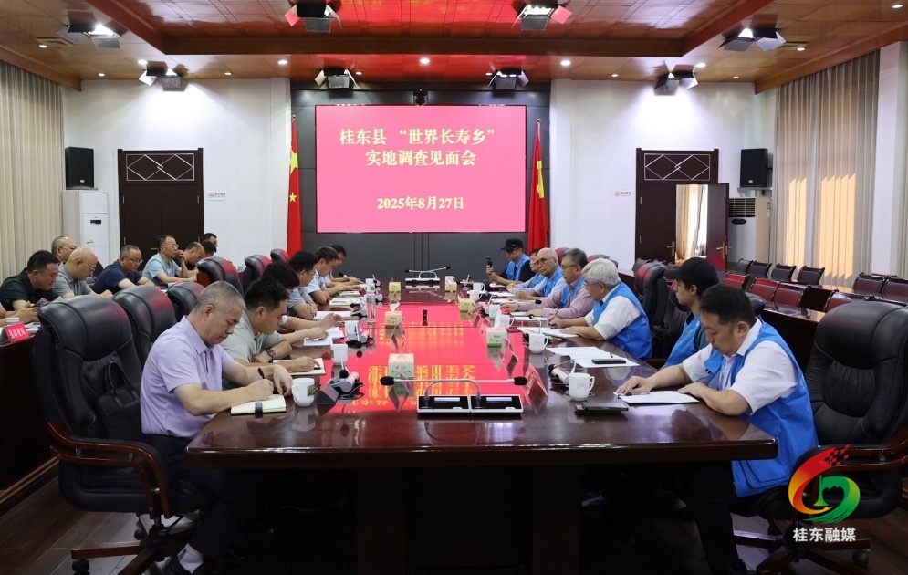 国际自然医学会世界长寿乡调查团赴桂东开展评审认定工作