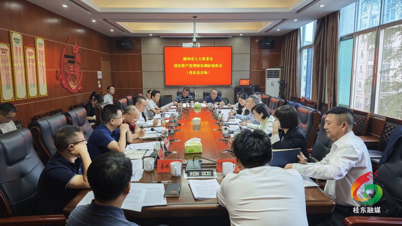 吴其龙专题调研我县国有资产管理工作