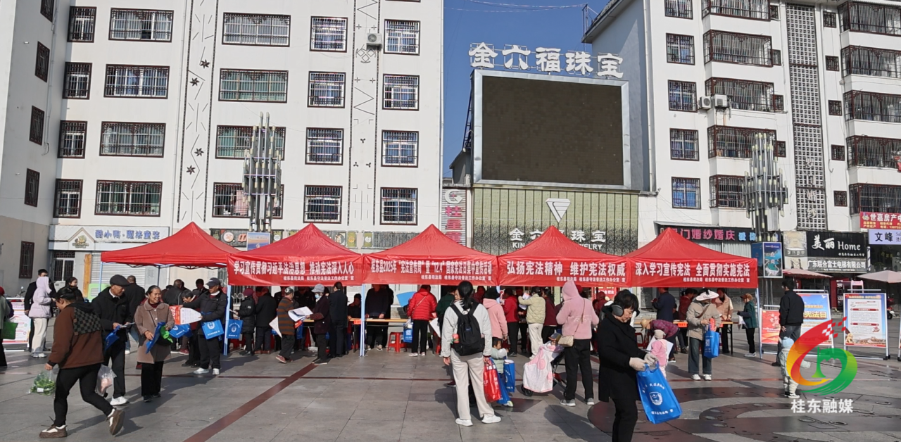 尊宪崇法|桂东举行2025年“宪法宣传周”暨国家宪法日集中宣传活动
