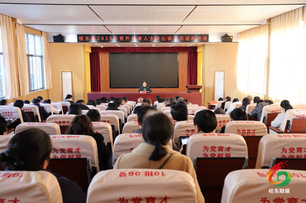 桂东县举行2025年党外代表人士谈心谈话活动