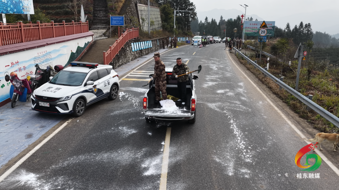 清泉镇开展低温雨雪冰冻灾害天气应急演练