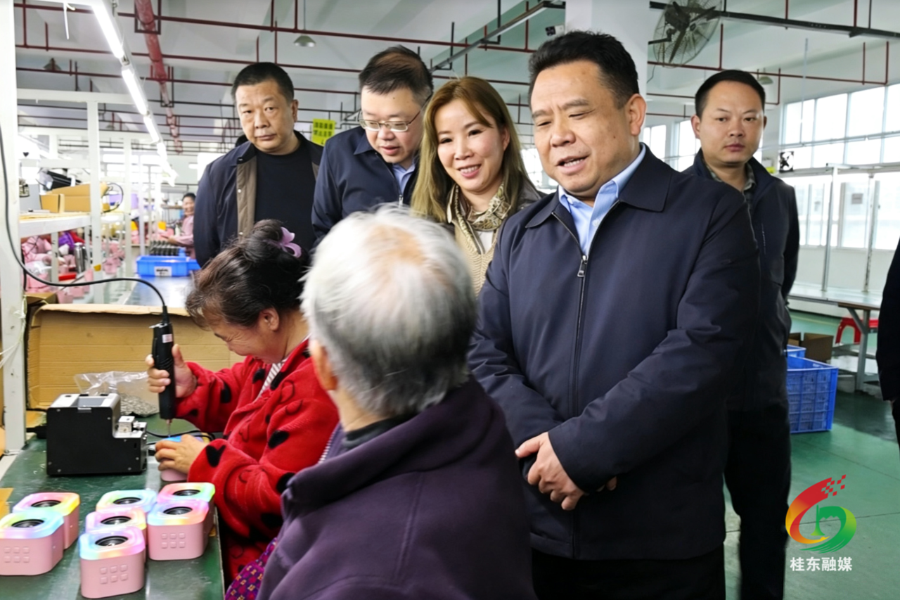 蔡富强调研企业复工复产及民营经济发展工作