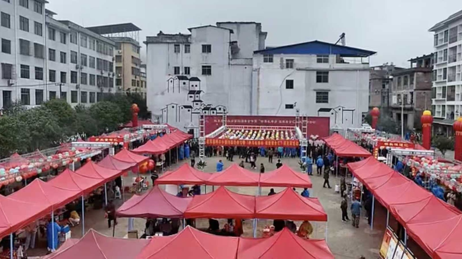 新春走基层丨桥头客家美食节闹元宵 激活乡村文旅新活力