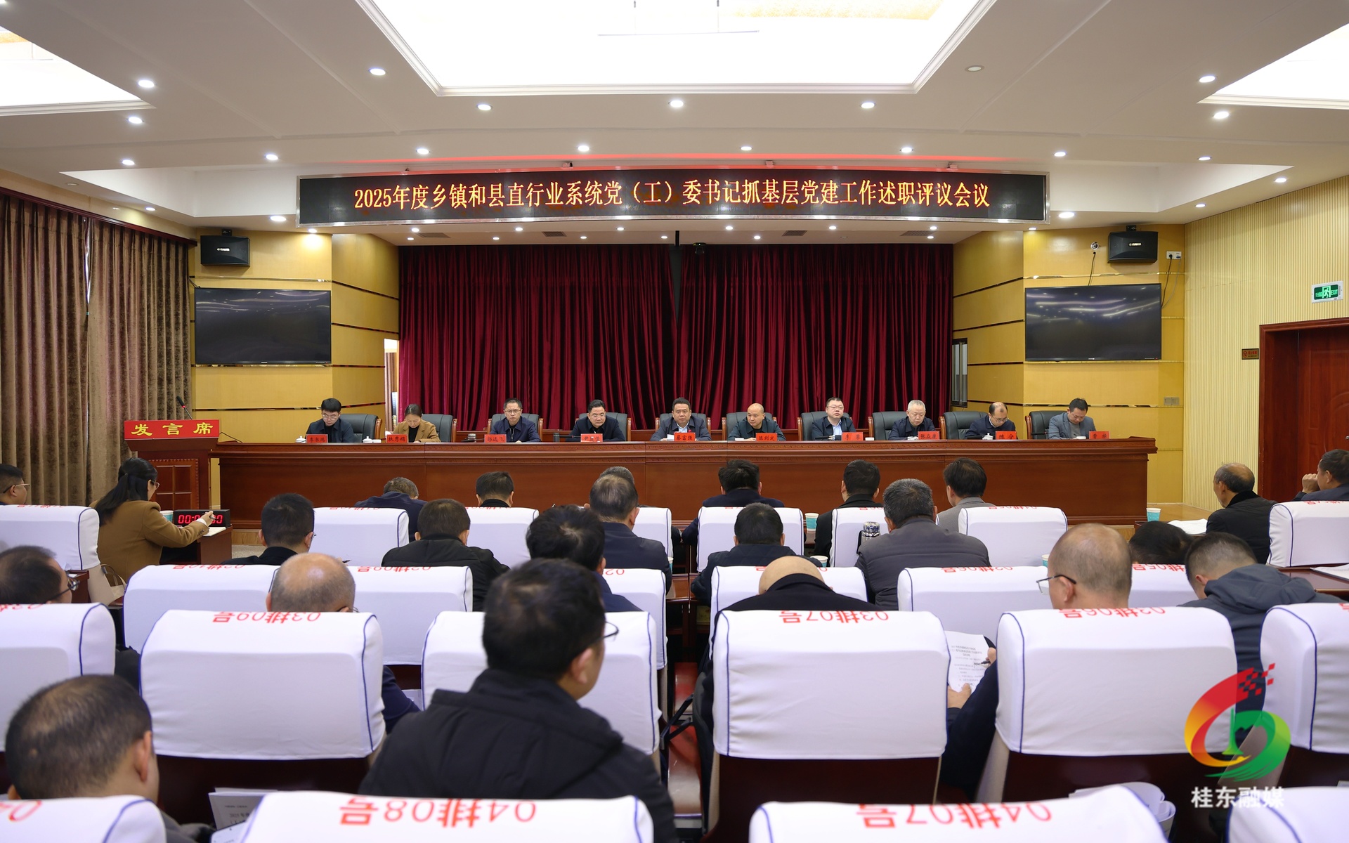 2025年度乡镇和县直行业系统党（工）委书记抓基层党建工作述职评议会议召开