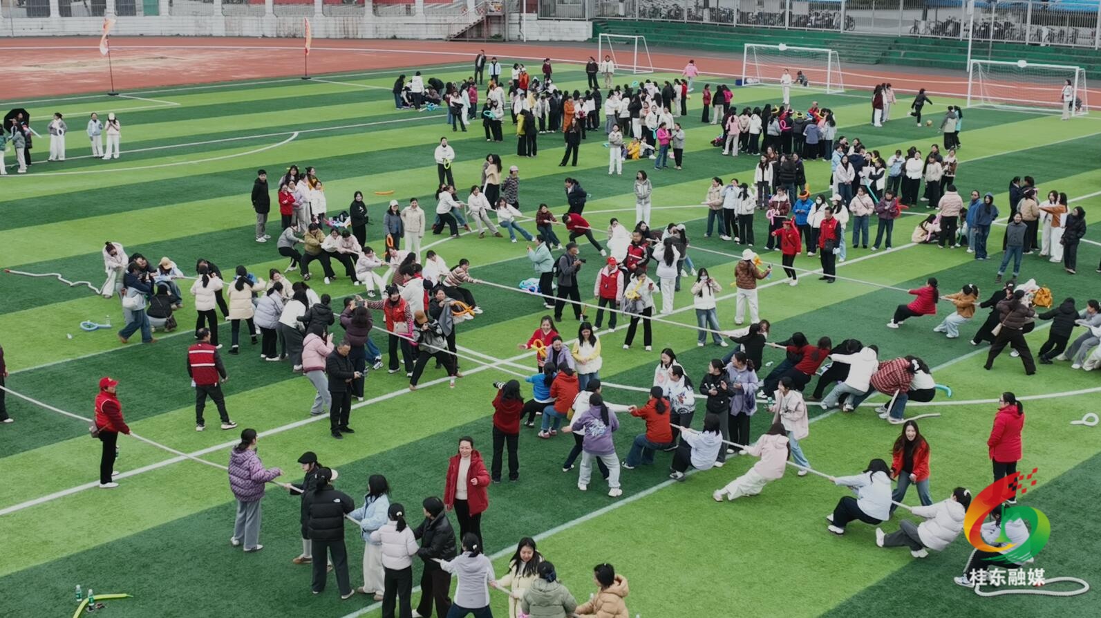 庆 “三八” 展风采  桂东县480余名女职工乐享趣味运动