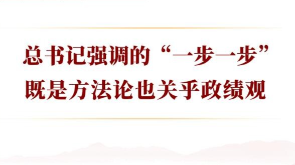 学习手记 | 总书记强调的“一步一步”既是方法论也关乎政绩观