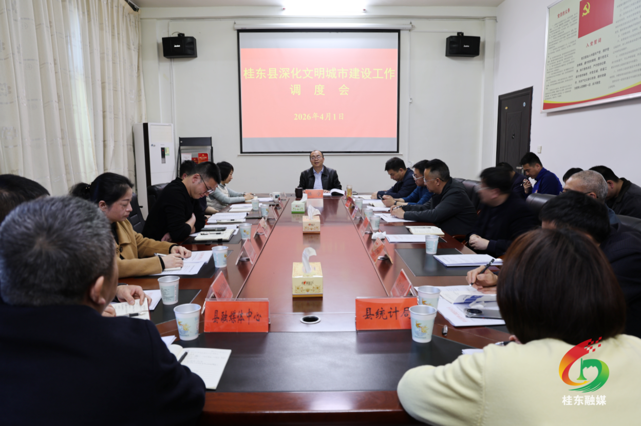 县领导调度深化文明城市建设工作