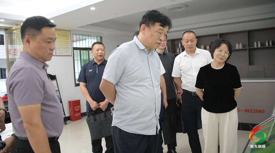 余雄一行到桂东开展主题调研活动