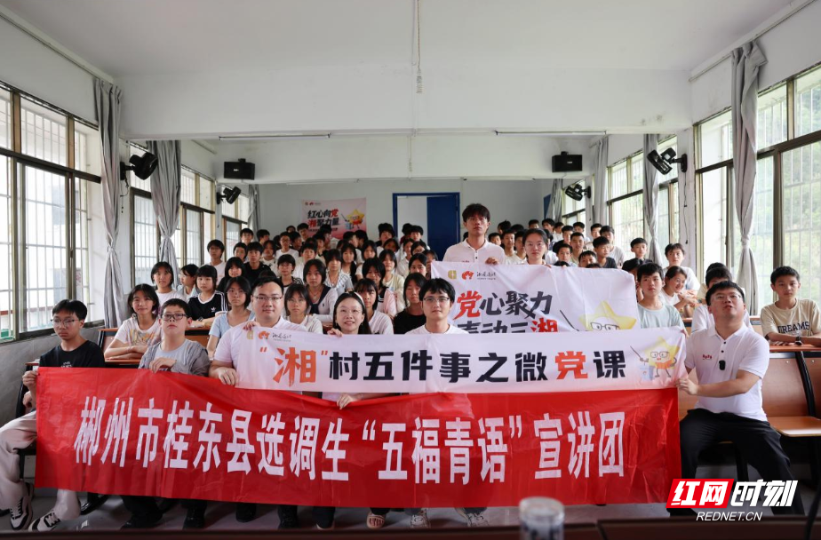 桂东县：“湘”村微党课浸润少年心