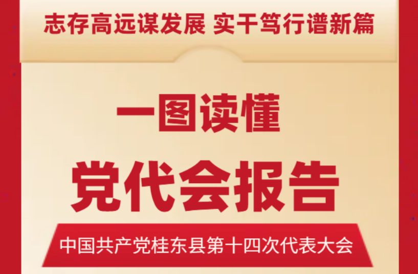 喜迎党代会|未来五年这样干！一图读懂桂东县第十四次党代会报告