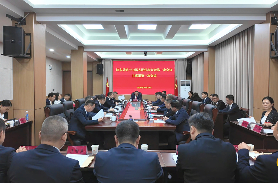 聚焦两会|县十七届人大一次会议召开主席团第一次会议