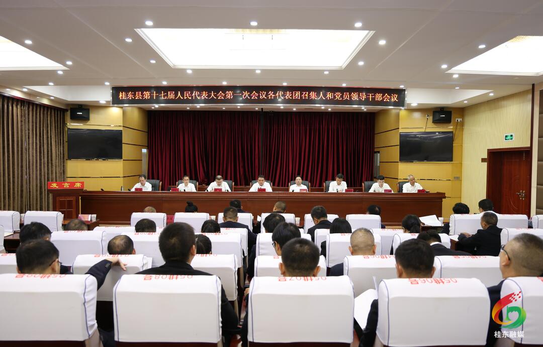 聚焦两会|桂东县十七届人大一次会议召开代表团召集人和党员领导干部会议