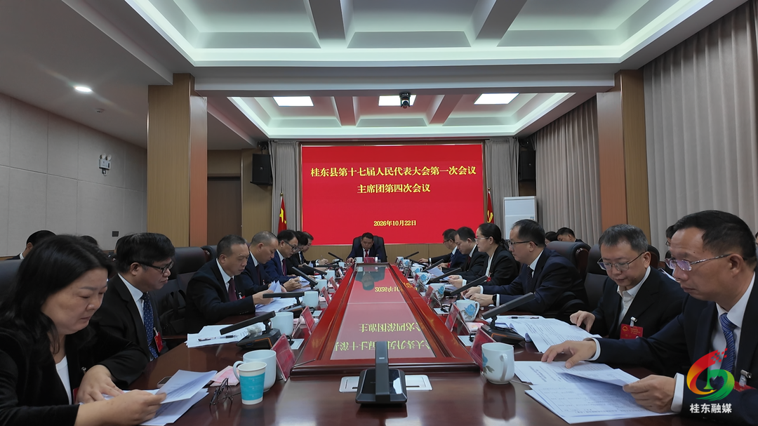 聚焦两会|县十七届人大一次会议召开主席团第四次会议