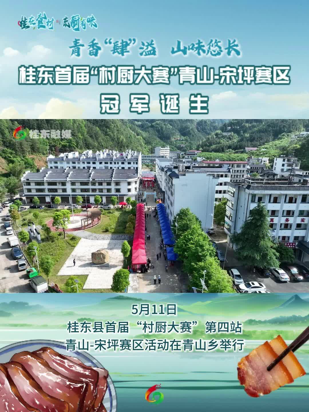 青香“肆”溢 山味悠长 | 桂东首届“村厨大赛”青山-宋坪赛区冠军诞生！