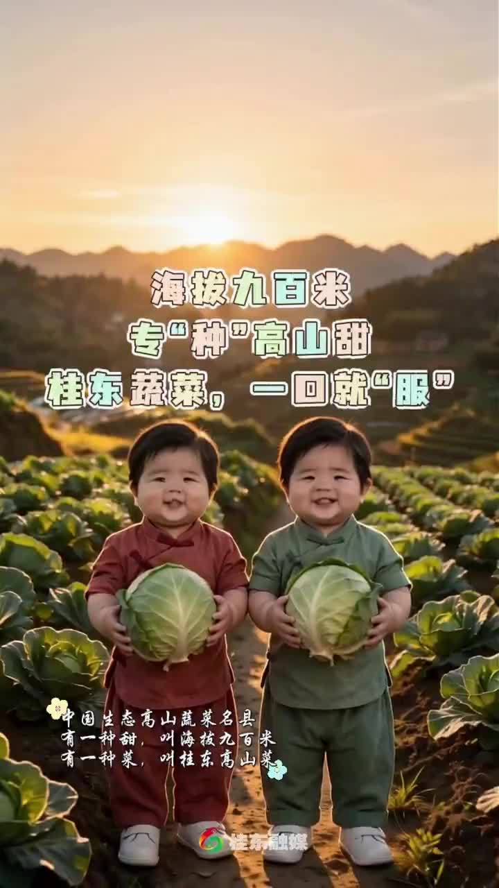 小胖避暑记 | 海拔九百米，专“种”高山甜，桂东蔬菜，一口就“服”