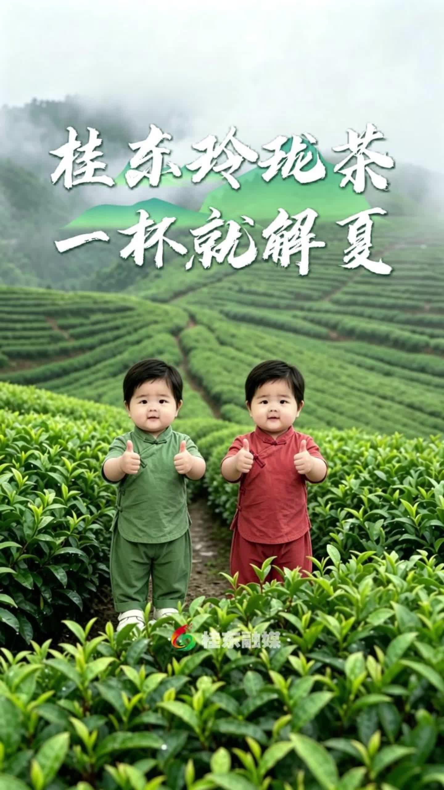 小胖避暑记 | 桂东玲珑茶，一杯就解夏