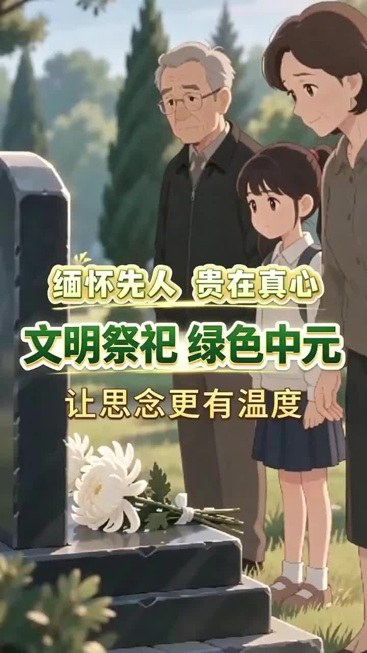 文明祭祀 绿色中元 | 让思念更有温度