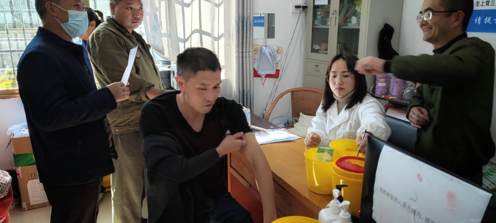 大塘镇：持续推进新冠疫苗接种工作