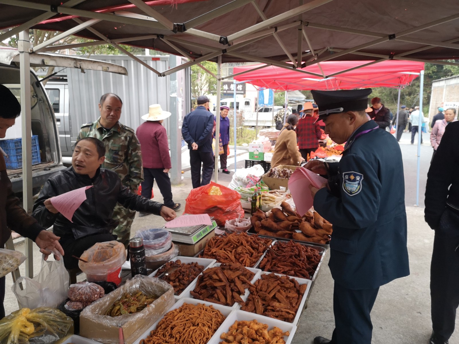 普乐镇开展食品安全大检查