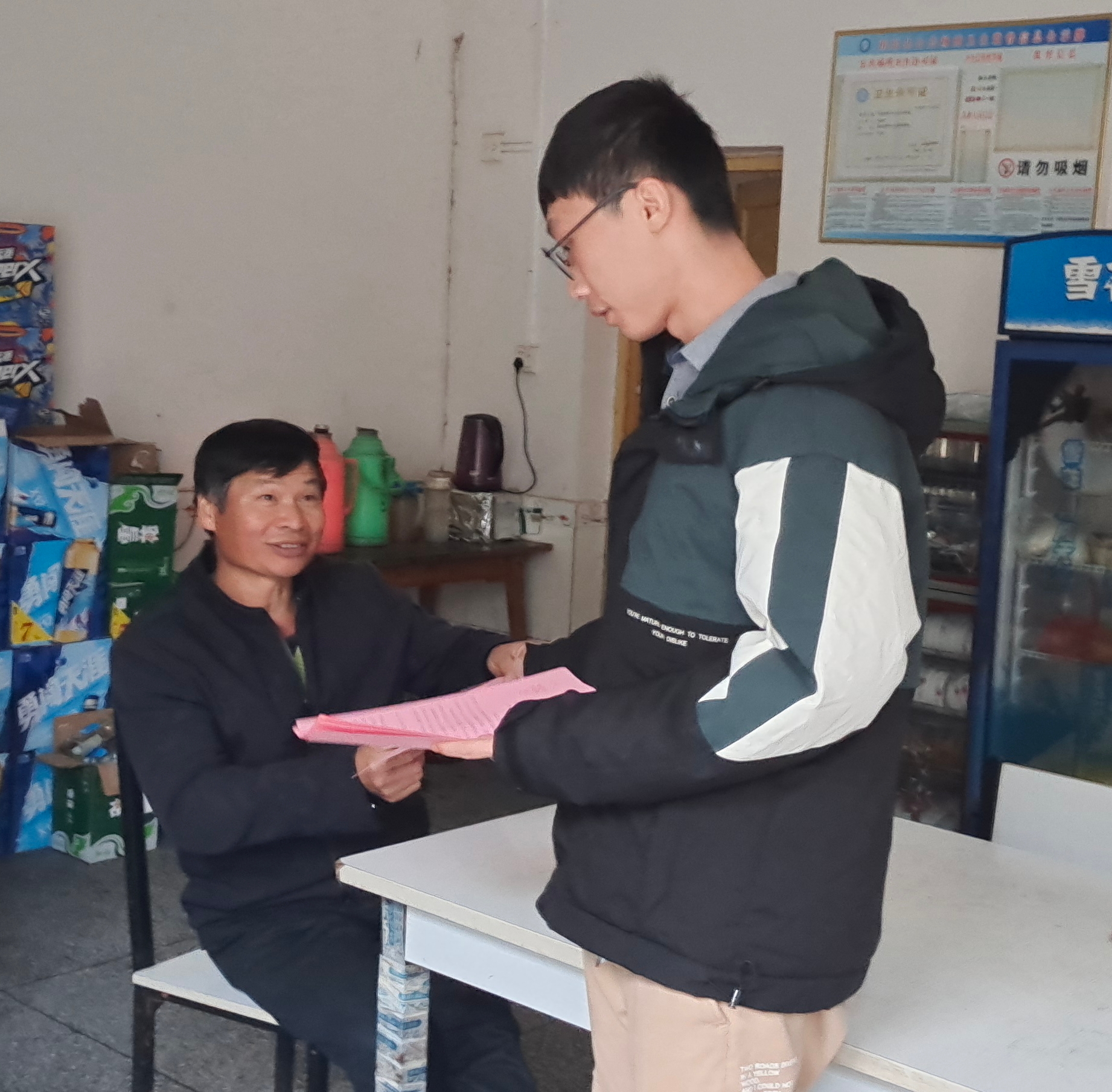 青山乡：开展防范一氧化碳中毒宣传活动