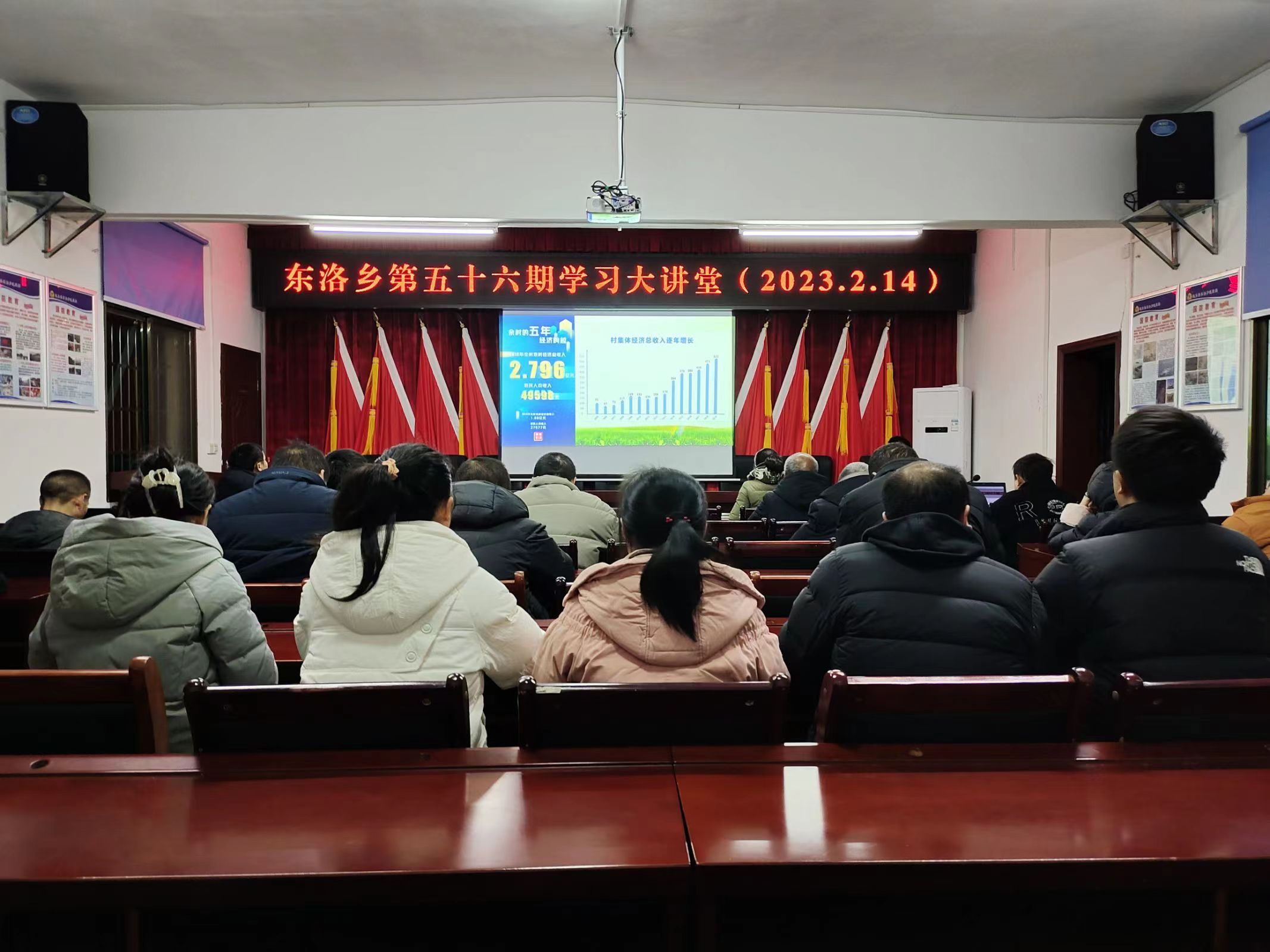 东洛乡：学习大讲堂  新春第一讲
