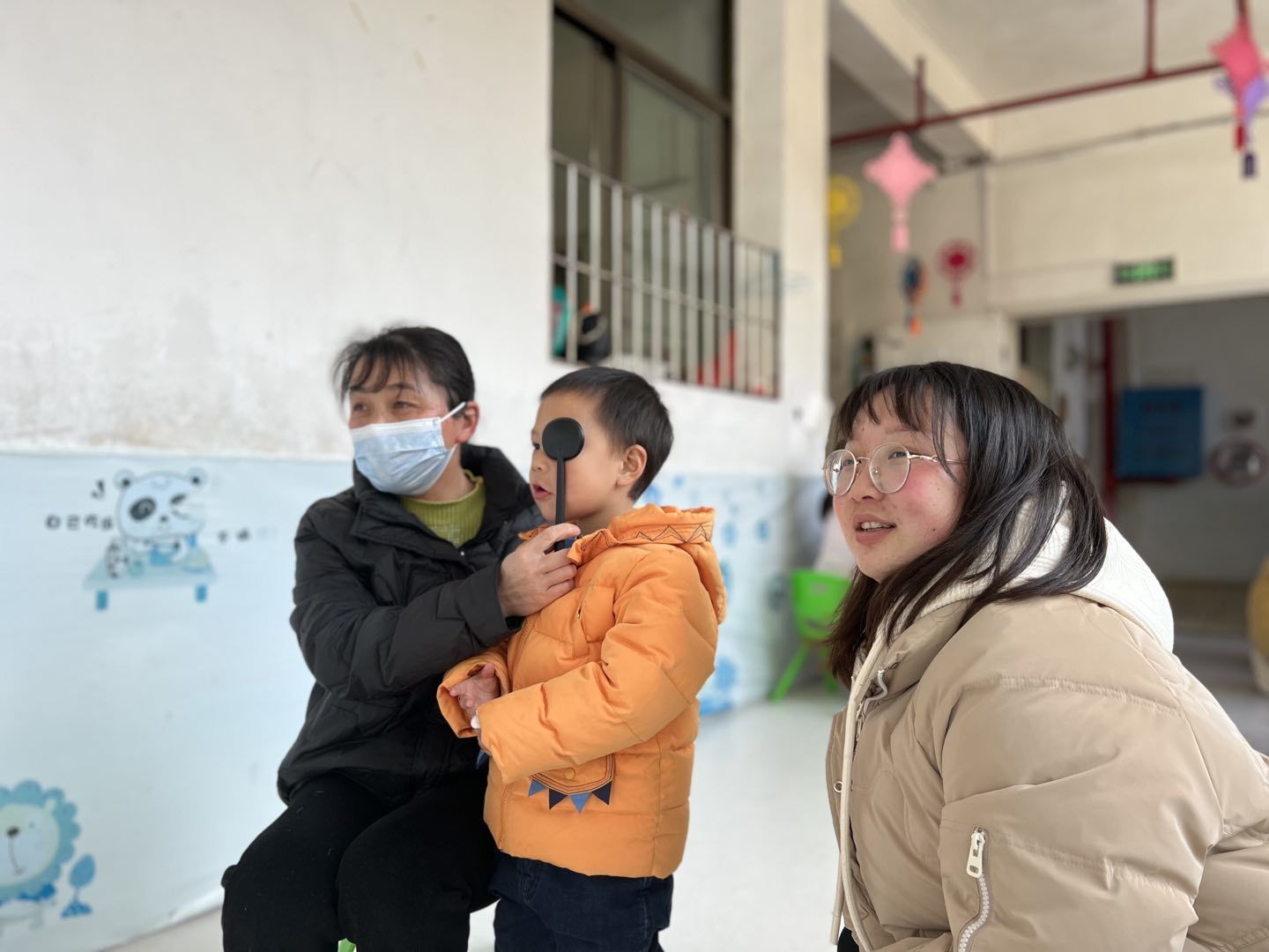 桂东县幼儿园开展幼儿健康体检活动