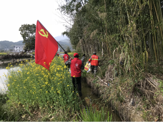 寨前镇开展环境卫生整治志愿服务行动