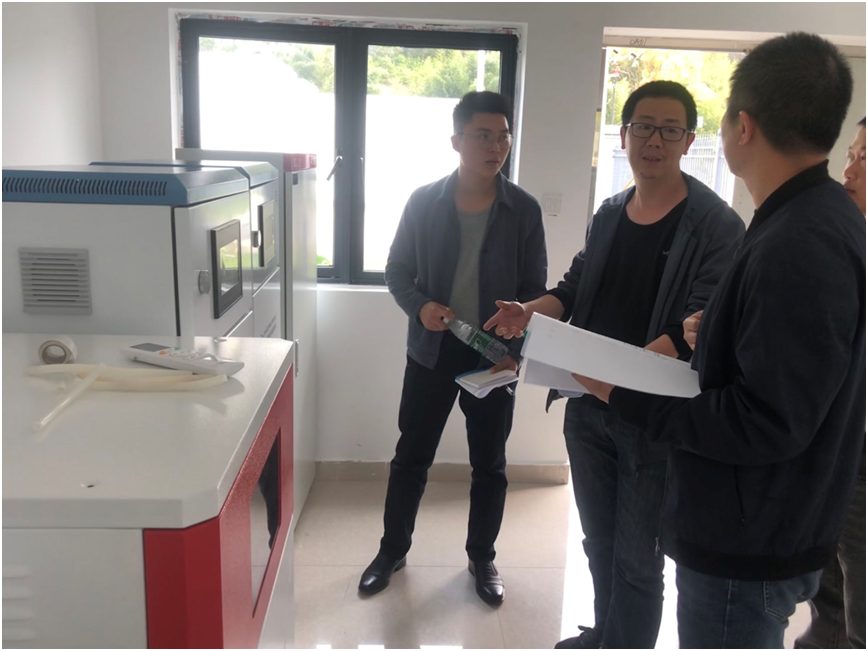市东江湖水环境保护局调研我县乡镇污水处理设施运营情况