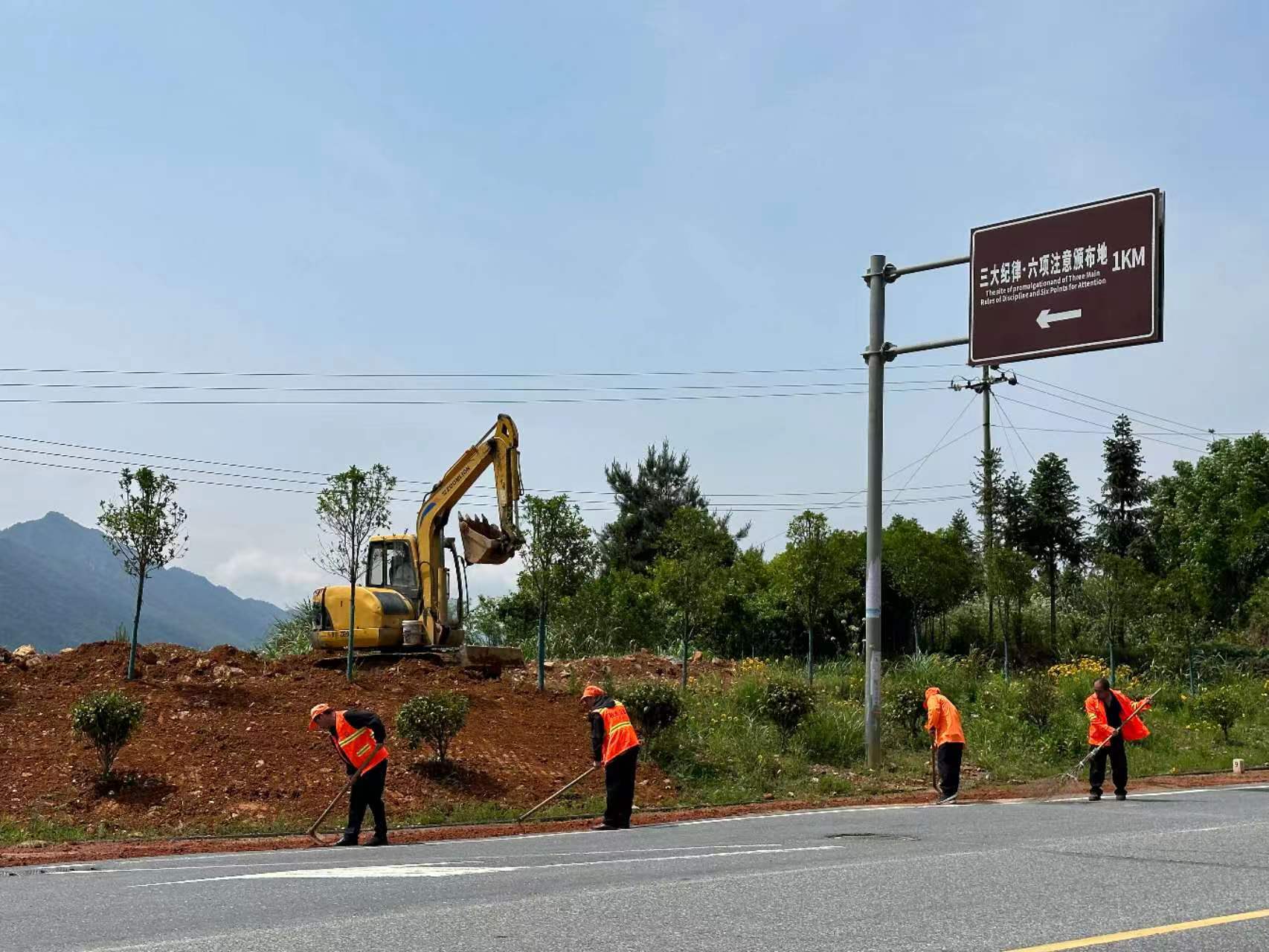 县公路建设养护中心：积极推进干线公路绿化提质