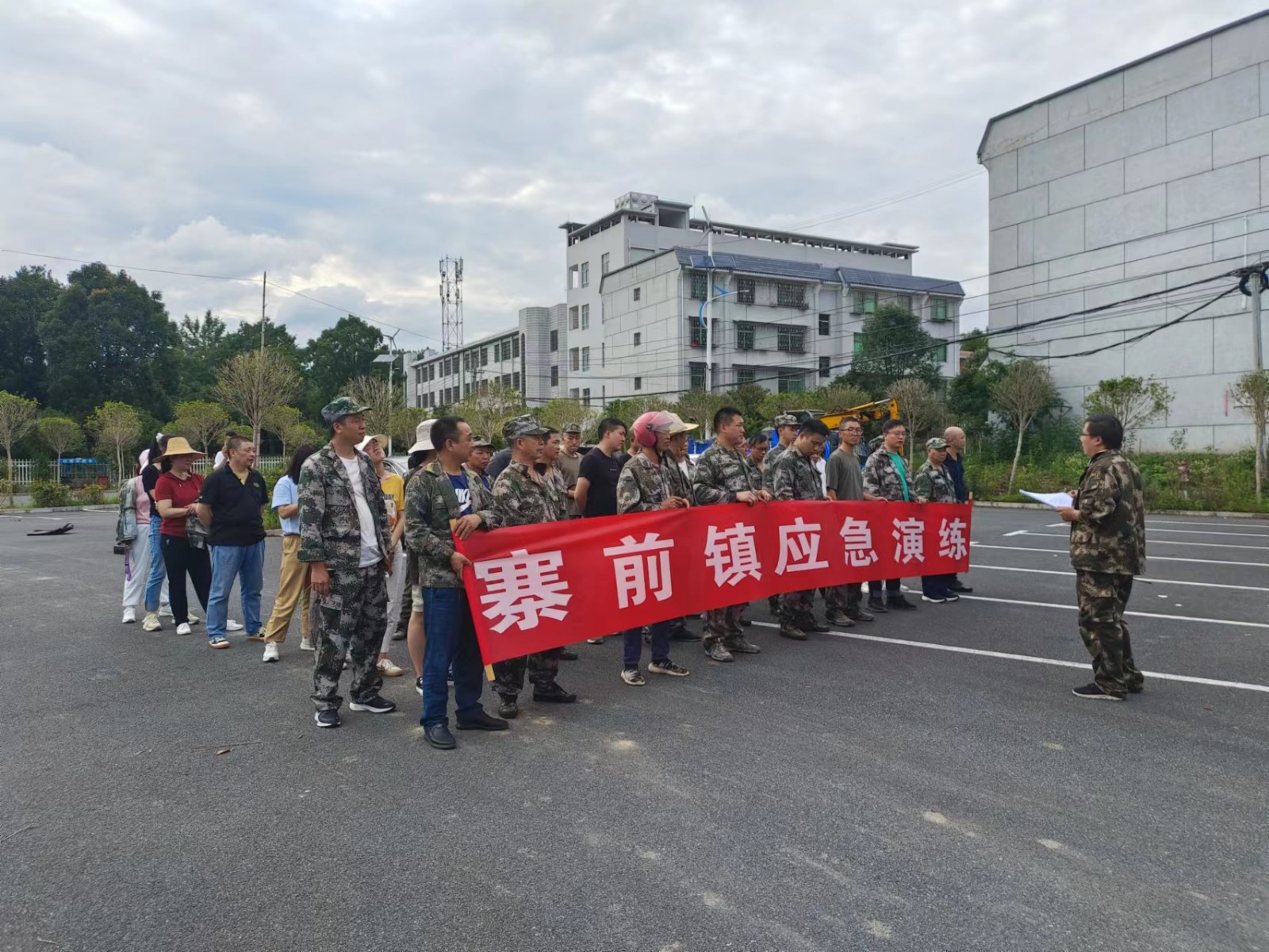 寨前镇：开展森林防灭火应急演练  以练提能防患未“燃”