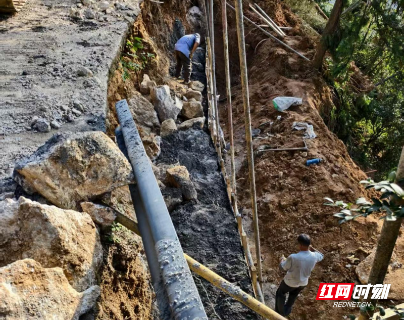 桂东县清泉镇：央企聚力救灾助重建